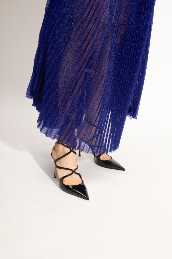 Black ‘Azia’ glossy pumps Jimmy Choo Vitkac GB